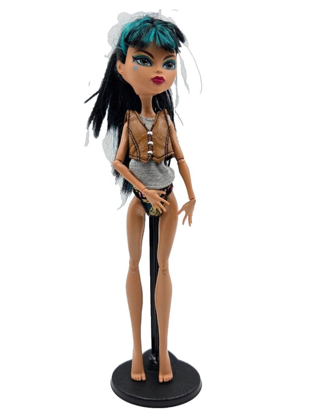 Monster High Cleo De Nile 13 Wishes Oasis Playset Doll 2008 Mattel Read